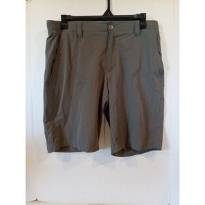 Under Armour Golf Shorts Mens 36 Dark Gray Performance UA Match Play Flat Front